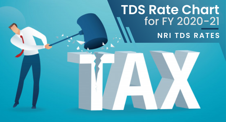 TDS Rate Chart for FY 2020-21: NRI TDS Rates 