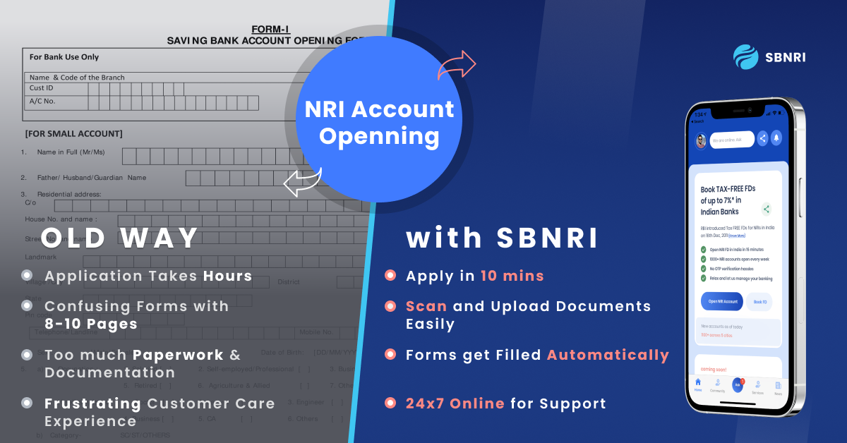 NRI Financial Plan: NRI Bank Account Opening Relief