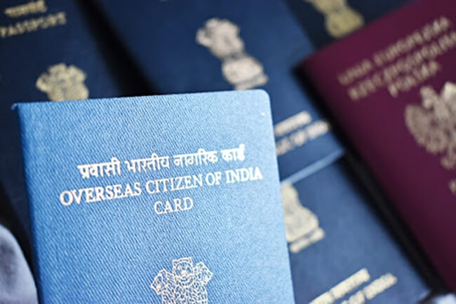 Documents Required For OCI Card Application SBNRI