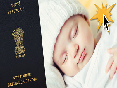 Indian passport for child born in USA to Indian parents