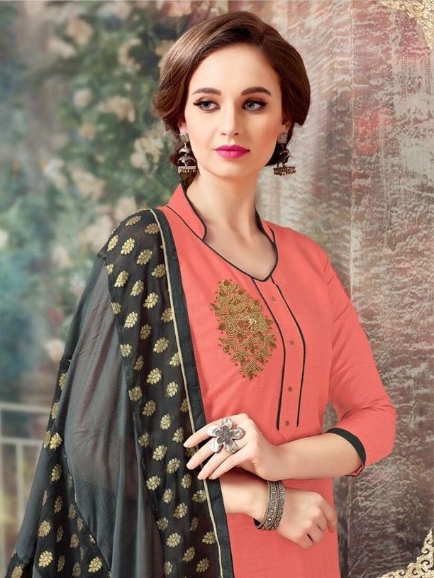 Latest Neck Designs For Patiala Suits Sbnri