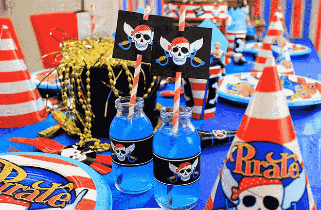 Best Kids Birthday Party Themes- Pirate Celebration