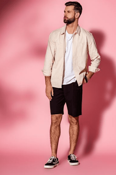 Best Summer Clothes For Men- Shirts with shorts