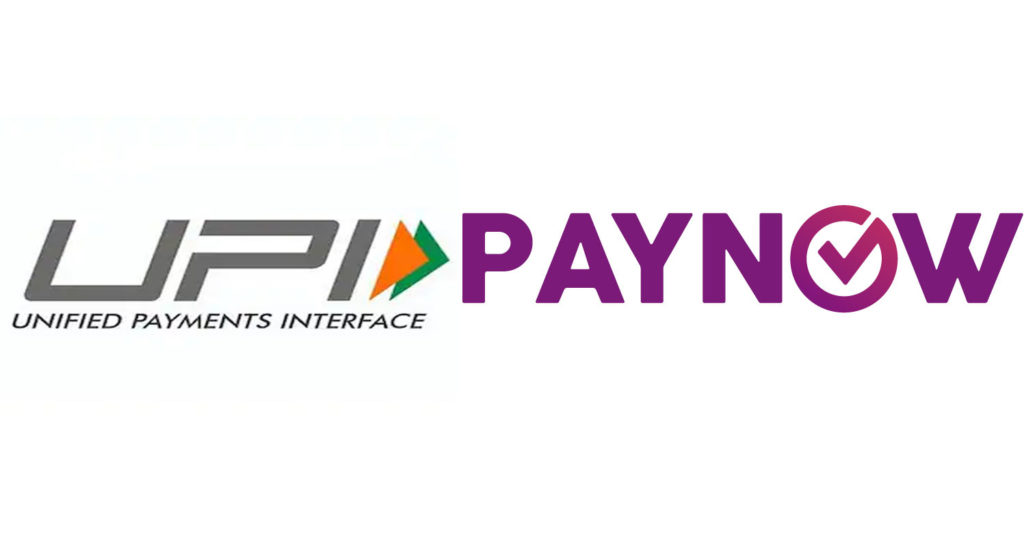 UPI-PayNow Integrated