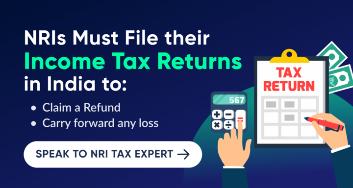 File ITR for TDS Refund in India on sale of property or carry forward any loss. 