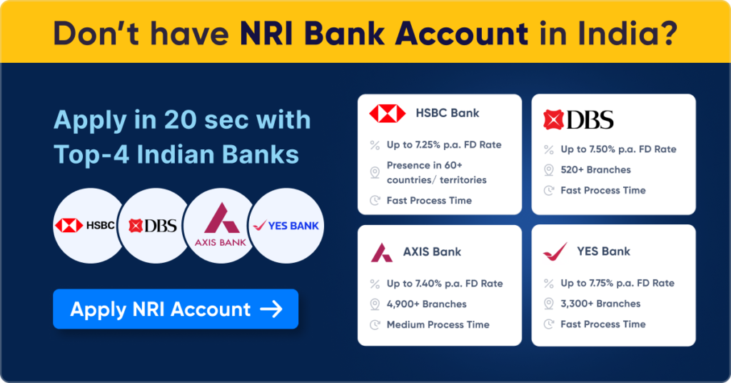 Open HSBC NRI Account in India from Singapore