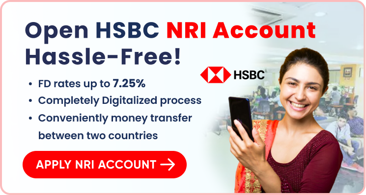 Open HSBC NRI Account easily with SBNRI