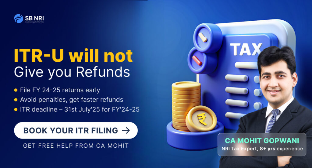 Can ITR-U be filed for Returns?