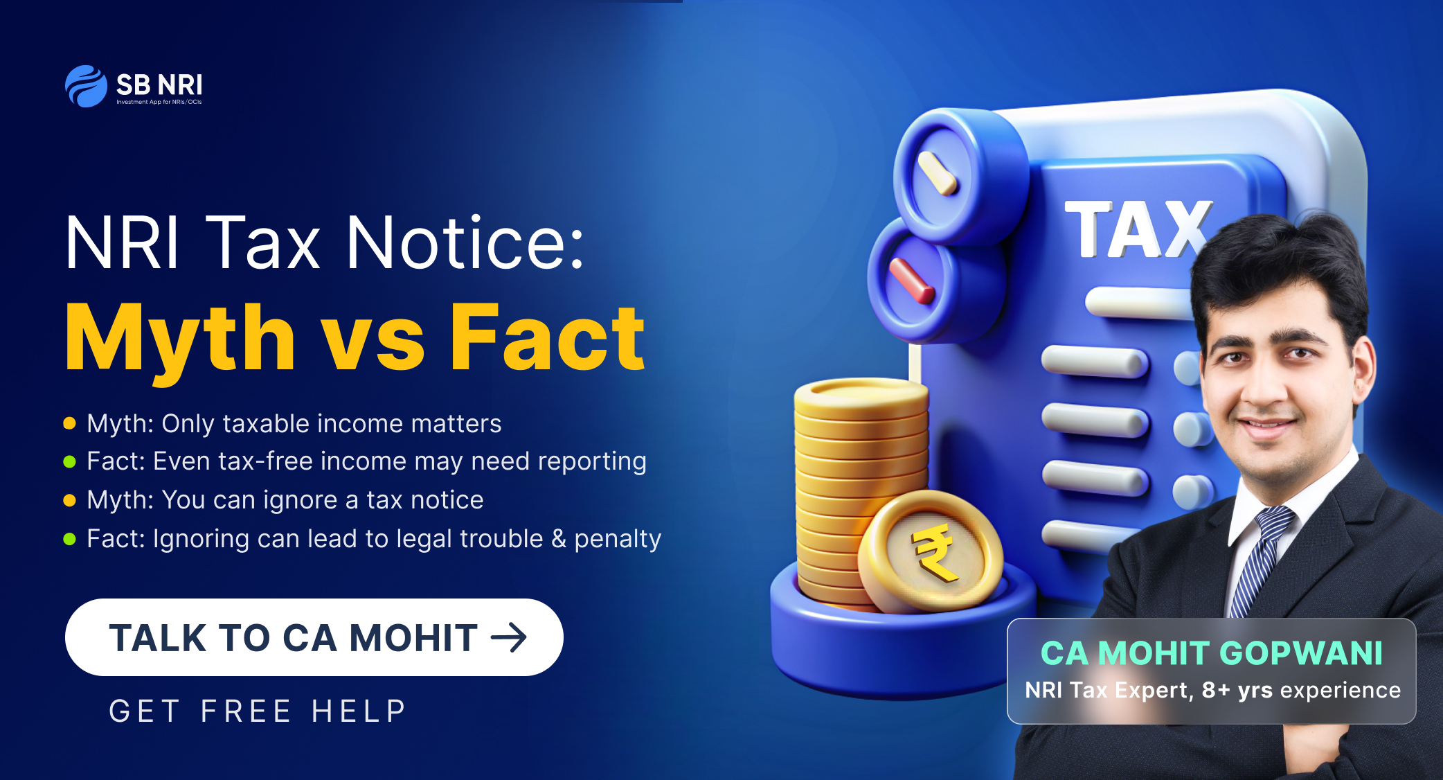 Facts about income tax notice for NRIs