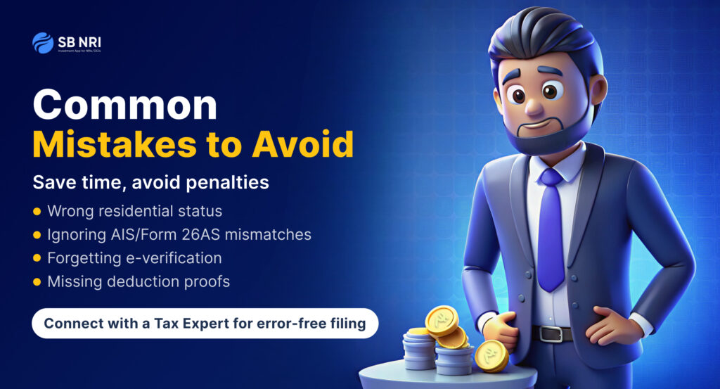 ITR for NRIs: Common mistakes to avoid