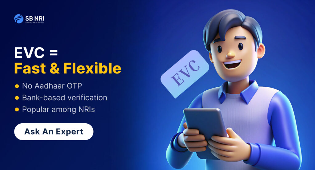 EVC for NRI tax verification