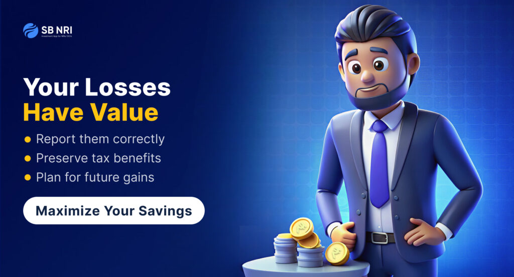 How to report losses in NRI F&O tax filing